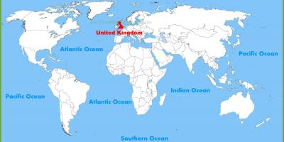 UK na mapě světa